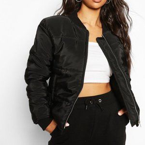 Lightweight Padded Black Jacket